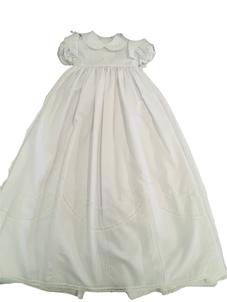 Kissy Kissy BESOS NWOT Christening Gown & Slip - 0-6 Months | eBay